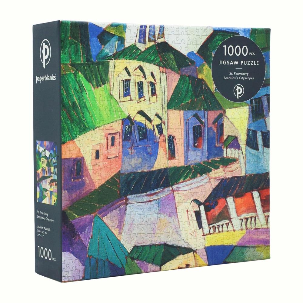 St. Petersburg (Lentulov’s Cityscapes) 1000 Piece Jigsaw Puzzle, 9780349713960