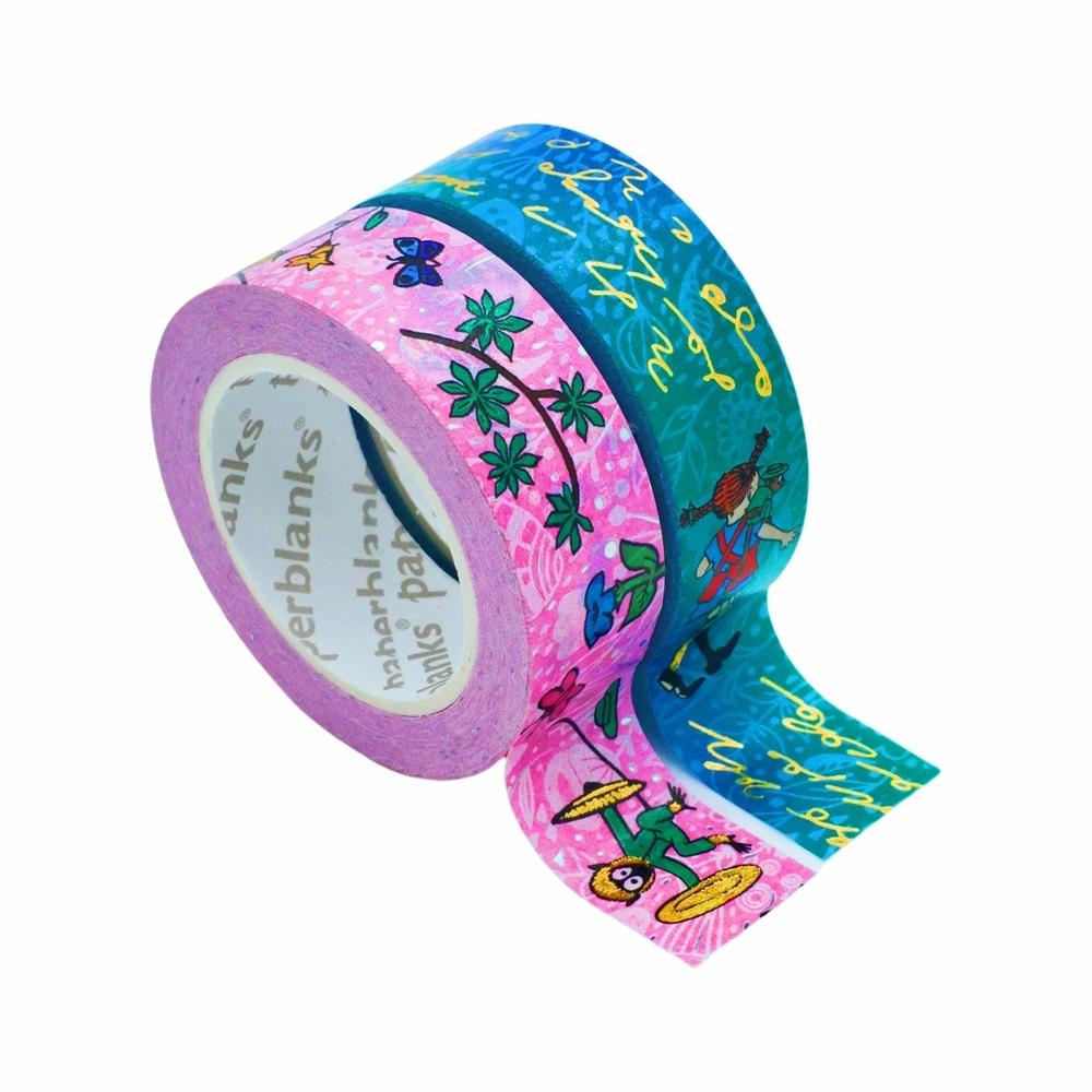 Astrid Lindgren, Pippi Longstocking Washi Tape (Mixed Pack) by Paperblanks - ISBN: 9780349714042