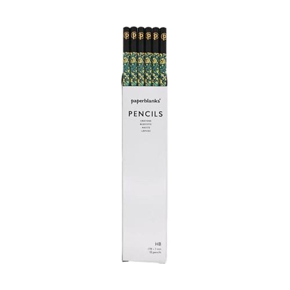 Emerald Flower (Nature’s Grace) Pencil (12 Pack) by Paperblanks - ISBN: 9780349714295