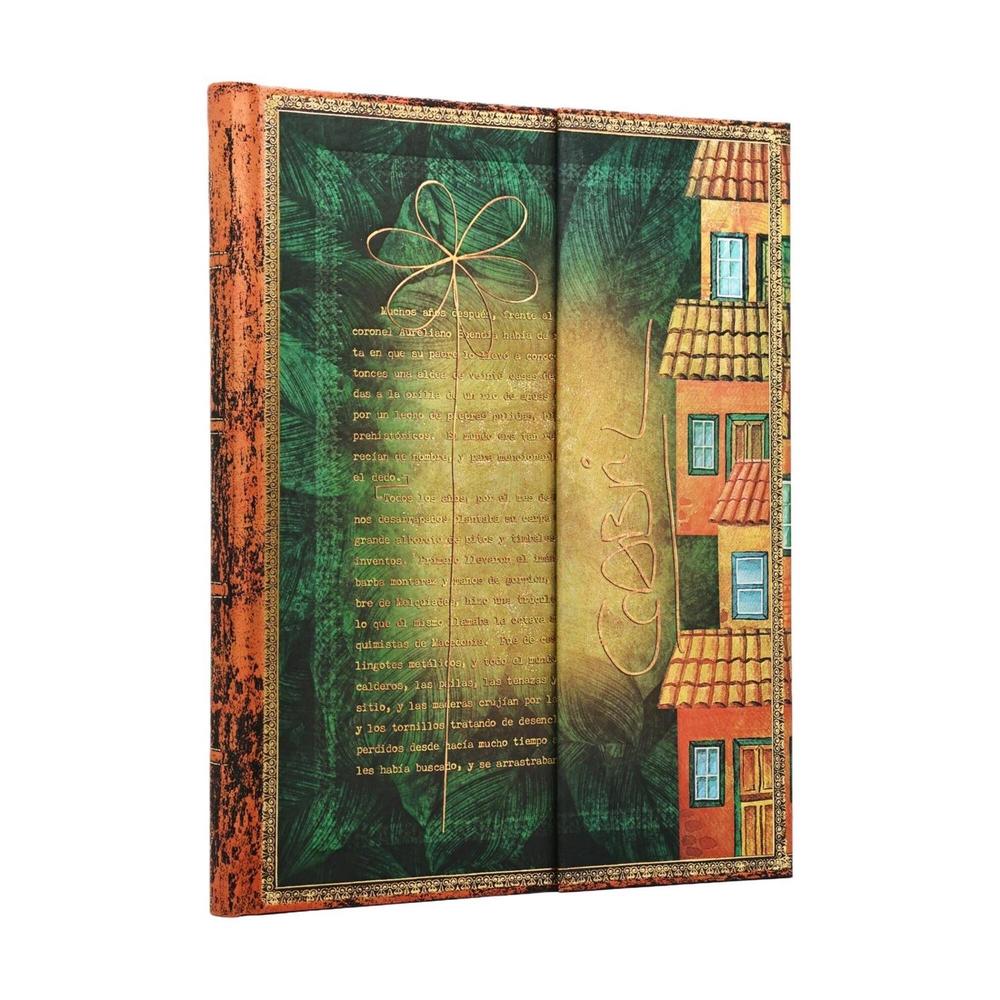 Garcia Marquez, One Hundred Years of Solitude (Embellished Manuscripts Collection) Ultra Lined Hardcover Journal (Elastic Band Closure) by Paperblanks - ISBN: 9780349715223