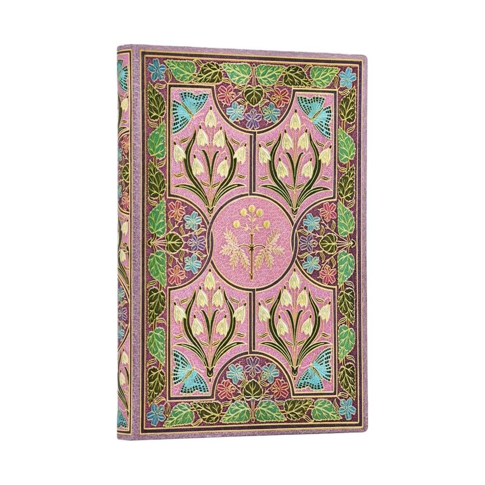 Mimosa (Poetry in Bloom) Mini Unlined Softcover Journal (Elastic Band Closure) by Paperblanks - ISBN: 9780349715599