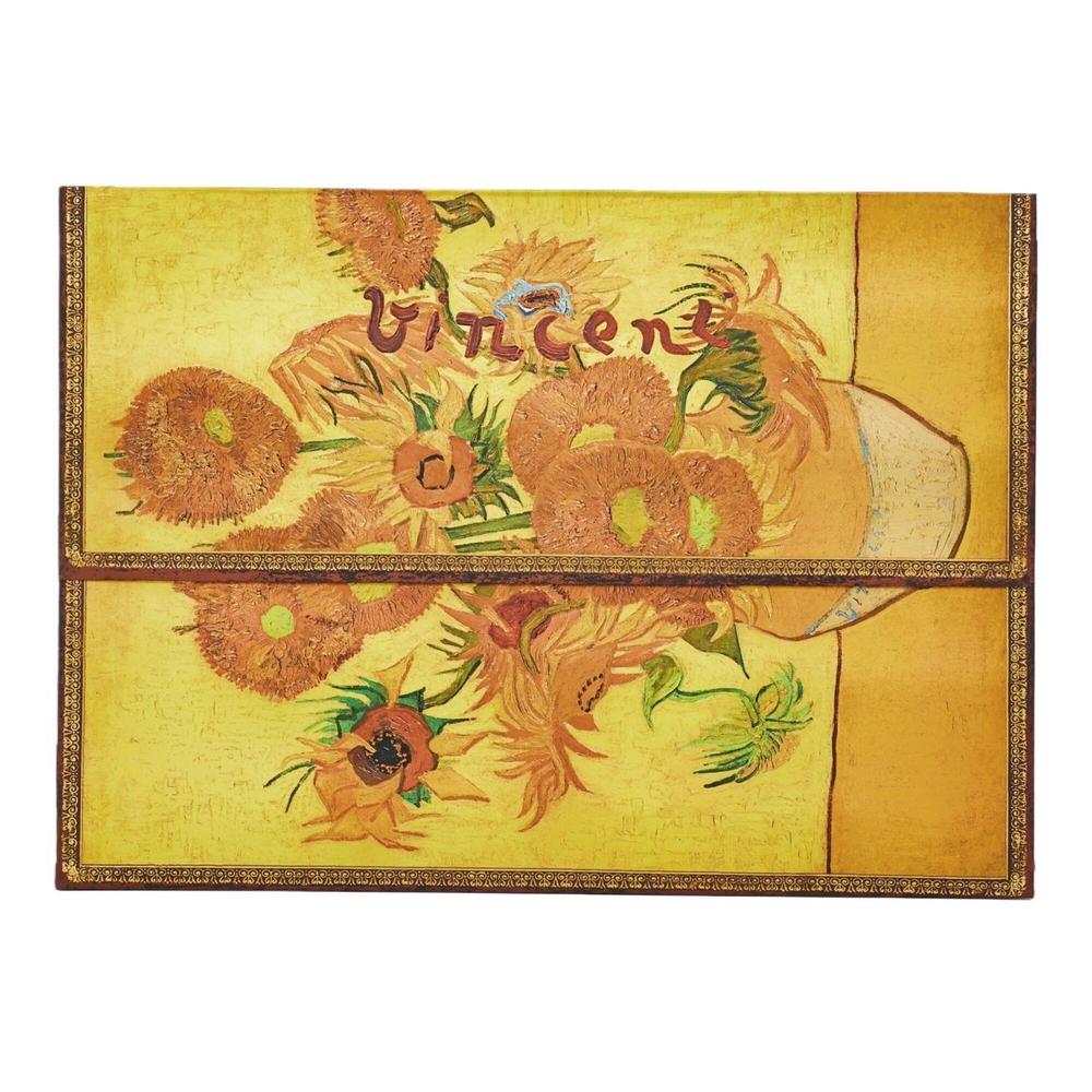 Van Gogh Sunflowers (Embellished Manuscripts Collection) Document Folder by Paperblanks - ISBN: 9780349715797
