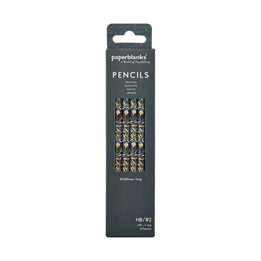 Wildflower Song Pencil (4 Pack) by Paperblanks - ISBN: 9780349716015