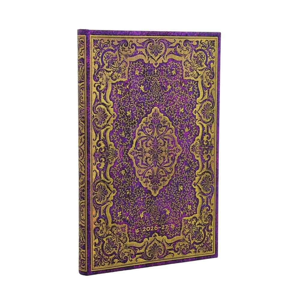 2027 Picaresque Maxi 18-Month Hardcover Dayplanner (Elastic Band Closure) Vertical by Paperblanks - ISBN: 9780349718835