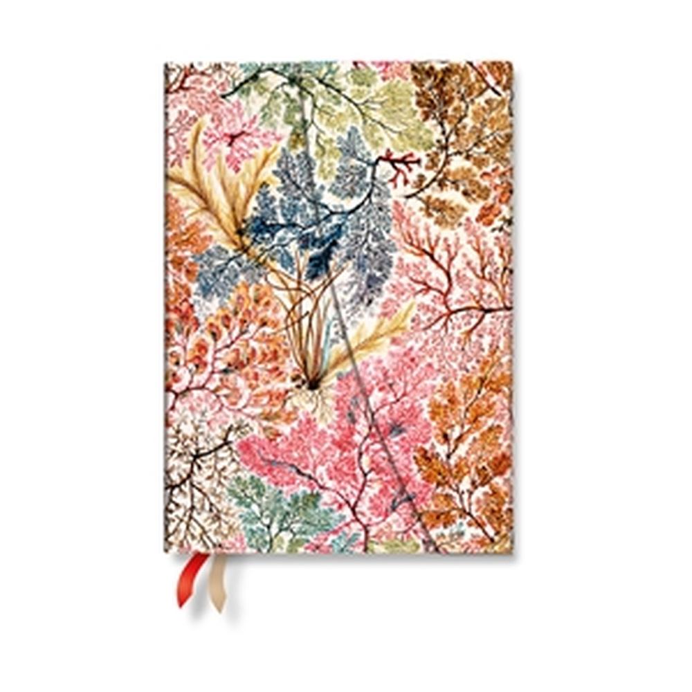 2027 Anemone (William Kilburn) Midi 12-Month Hardcover Dayplanner (Wrap Closure) Horizontal by Paperblanks - ISBN: 9780349719207