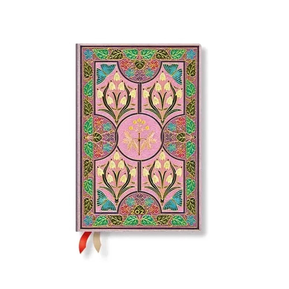 2027 Mimosa Mini 12-Month Softcover Dayplanner (Elastic Band Closure) Horizontal by Paperblanks - ISBN: 9780349719948