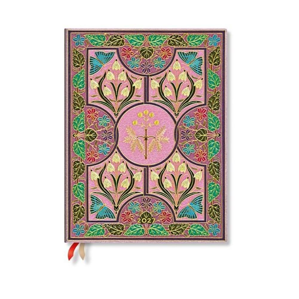 2027 Mimosa Ultra 12-Month Softcover Dayplanner (Elastic Band Closure) Vertical by Paperblanks - ISBN: 9780349720180