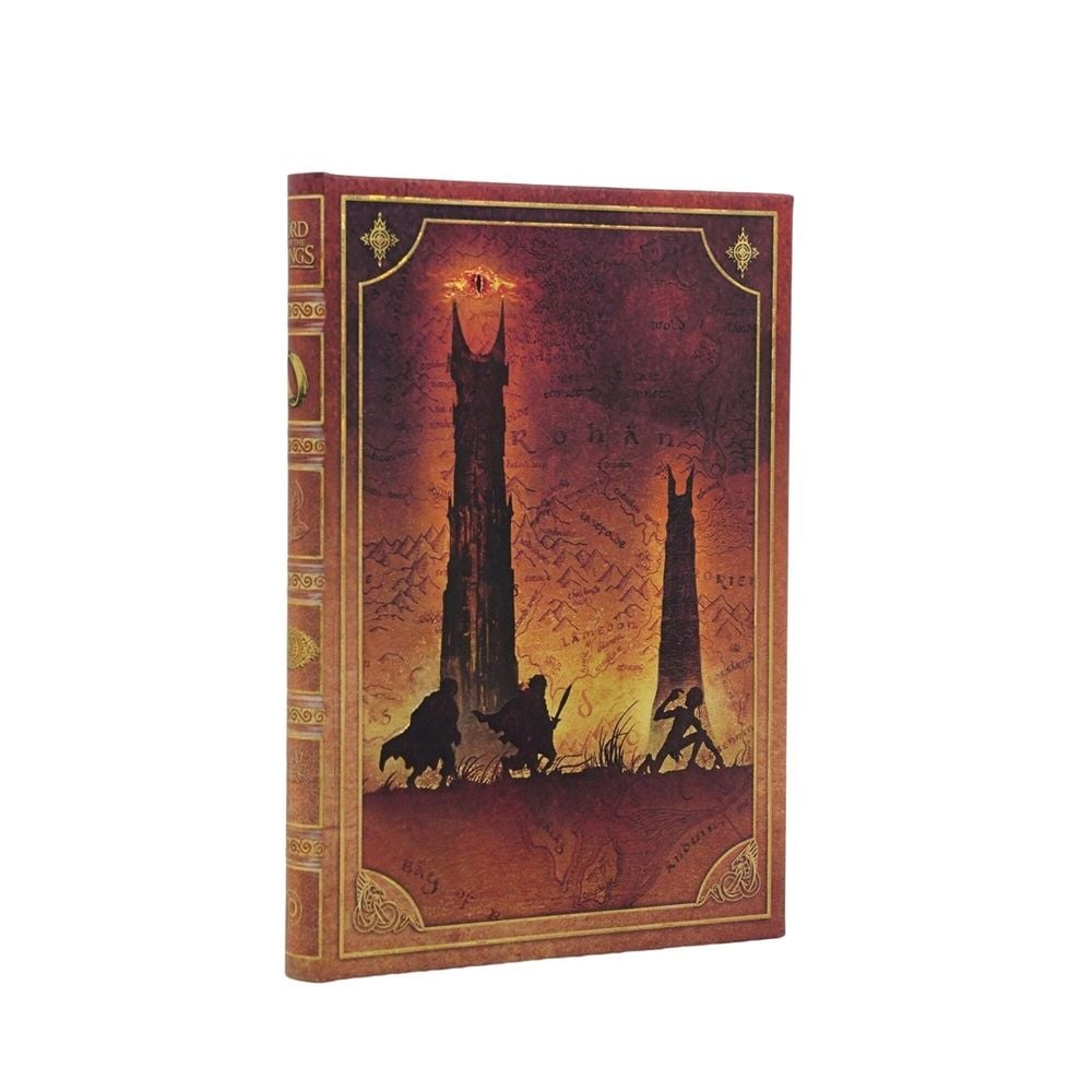 The Quest Continues (The Lord of the Rings Collection) Journal Midi Lined (Elastic Band Closure) by Paperblanks - ISBN: 9780349723495