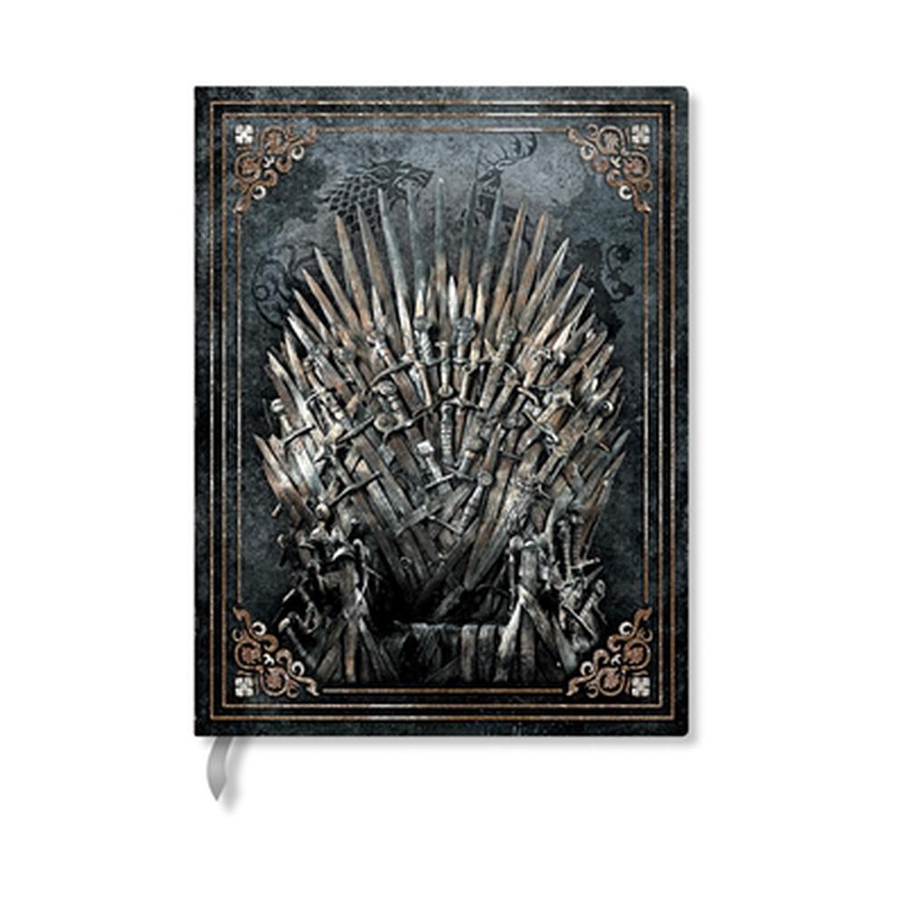 For the Throne (Game of Thrones Collection) Ultra Lined Hardcover Journal (Elastic Band Closure) by Paperblanks - ISBN: 9780349723730