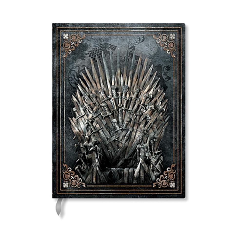 For the Throne (Game of Thrones Collection) Ultra Unlined Hardcover Journal (Elastic Band Closure) by Paperblanks - ISBN: 9780349723747