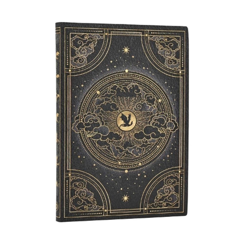 Shadows of Navarre (Fourth Wing) Midi Lined Softcover Journal (Elastic Band Closure) by Paperblanks - ISBN: 9780349723945