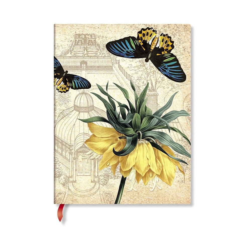 Golden Fritillaria Ultra Lined Softcover Journal (Elastic Band Closure) by Paperblanks - ISBN: 9780349723976