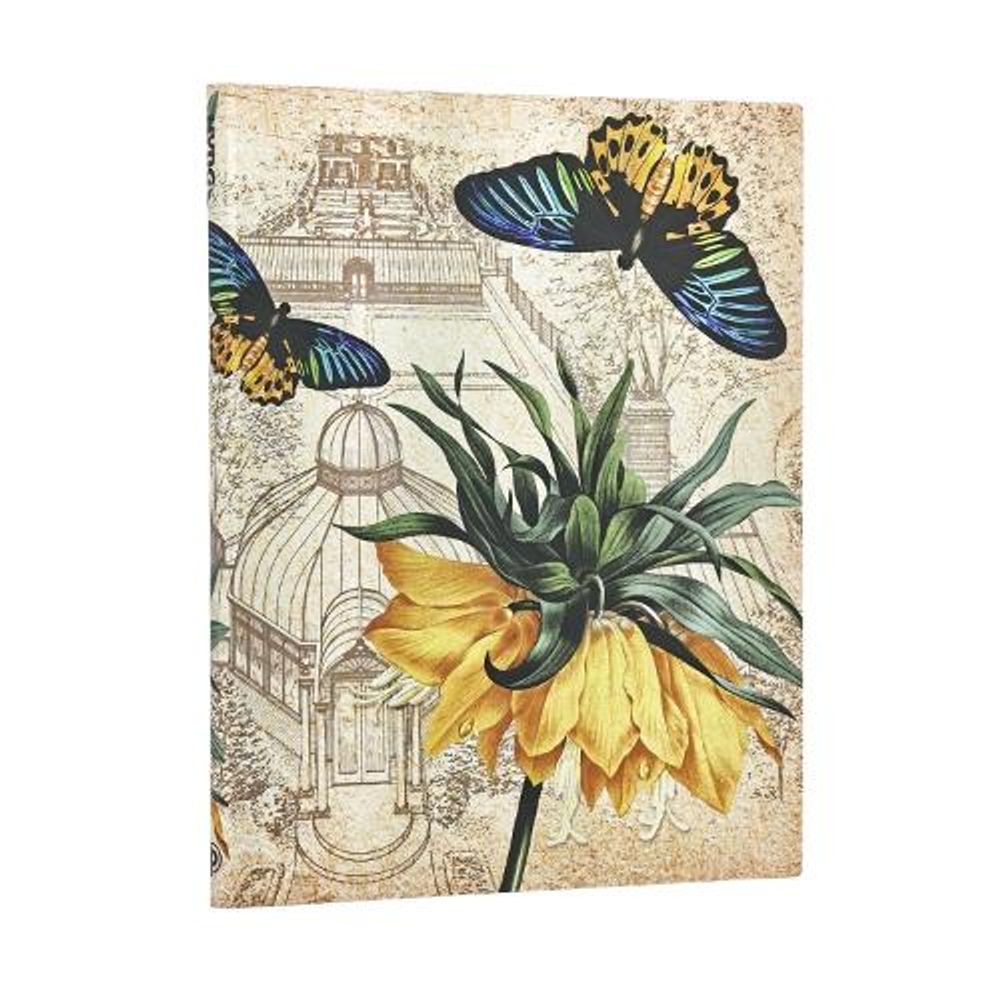 Golden Fritillaria Ultra Unlined Softcover Journal (Elastic Band Closure) by Paperblanks - ISBN: 9780349723983