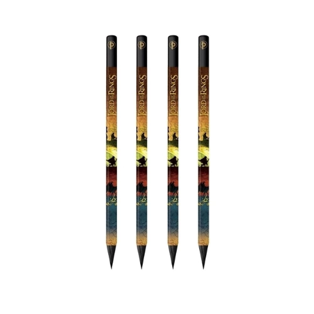 A Perilous Journey (The Lord of the Rings Collection) 4 Pack Pencils by Paperblanks - ISBN: 9780349724300