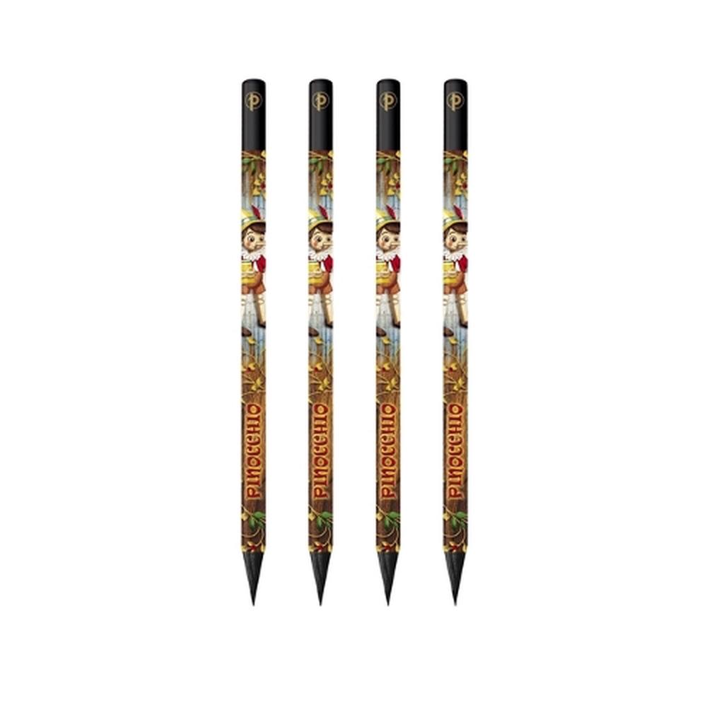 Carlo Collodi, Pinocchio (Fairy Tale Collection) 4 Pack Pencils by Paperblanks - ISBN: 9780349724461