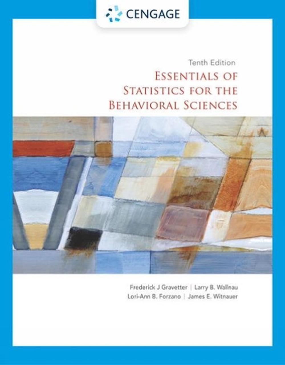Essentials of Statistics for the Behavioral Sciences, 9780357365298