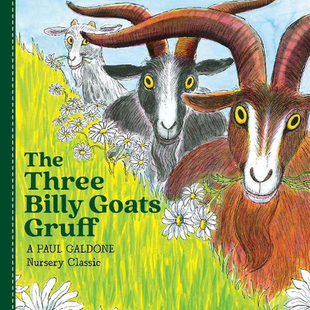 The Three Billy Goats Gruff by Paul Galdone, Board Book, 9780358732136 ...