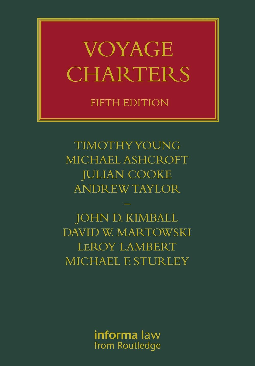 Voyage Charters, 9780367494889
