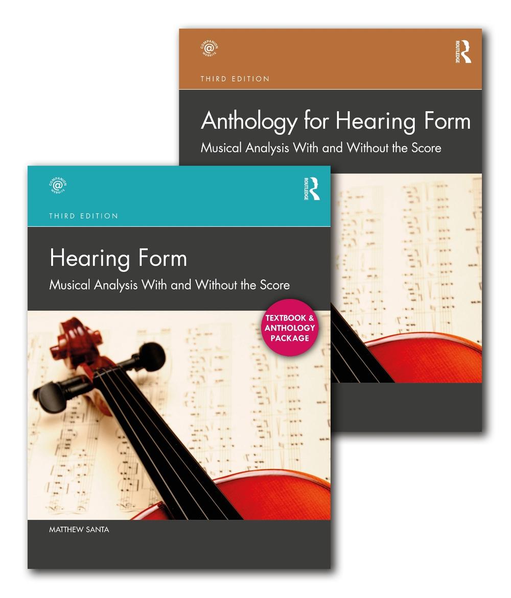 Hearing Form Textbook and Anthology Set by Matthew Santa, Hardcover