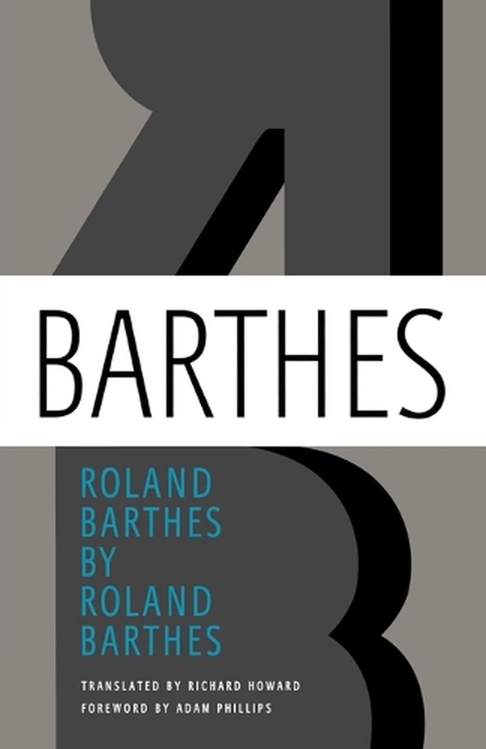 Roland Barthes by Roland Barthes, Paperback, 9780374251468 | Buy online ...