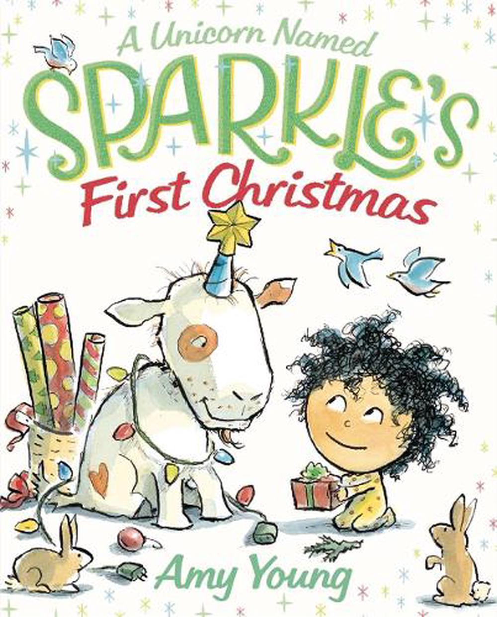 A Unicorn Named Sparkle's First Christmas by Amy Young - ISBN: 9780374308131