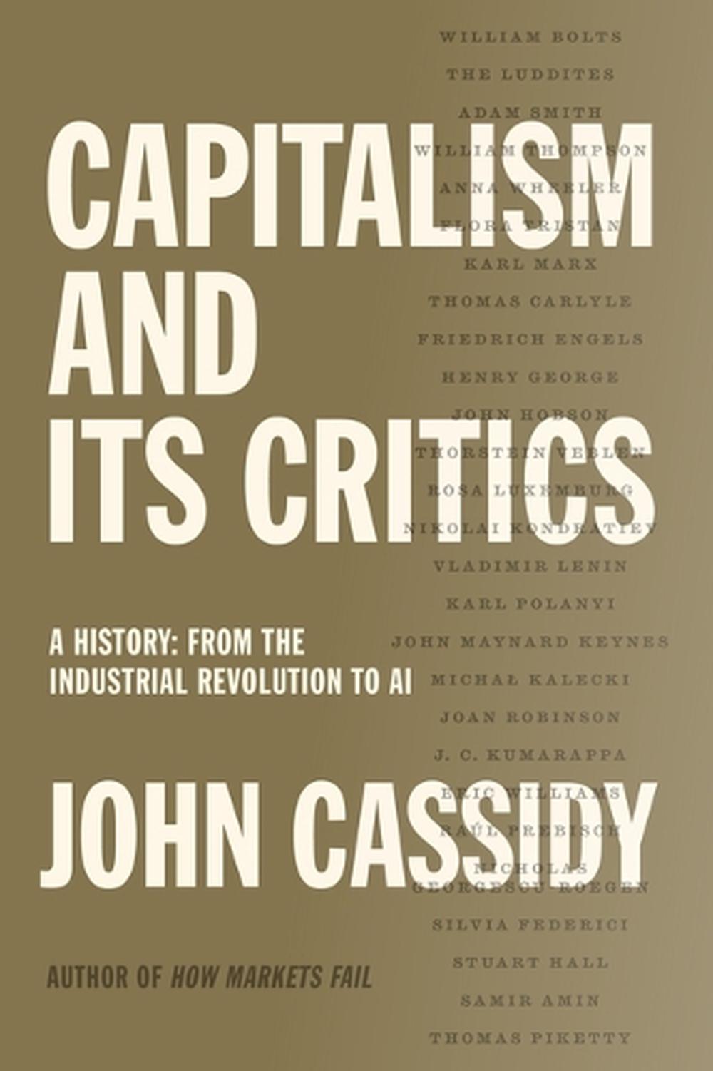 Capitalism and Its Critics, 9780374601089