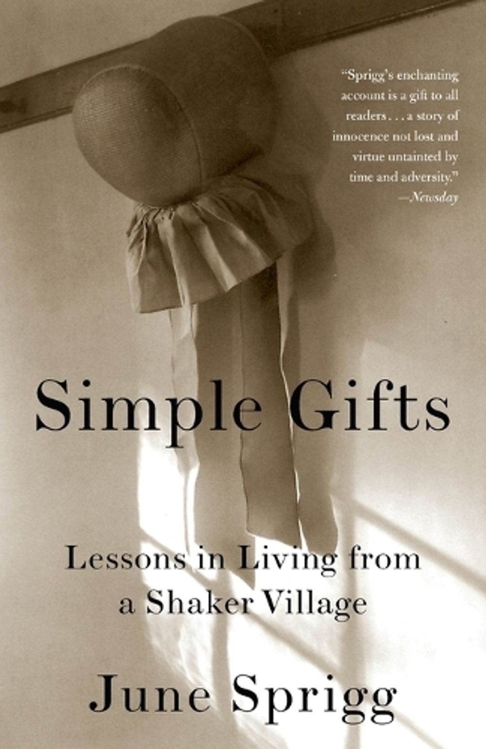 Simple Gifts by June Sprigg - ISBN: 9780375704321