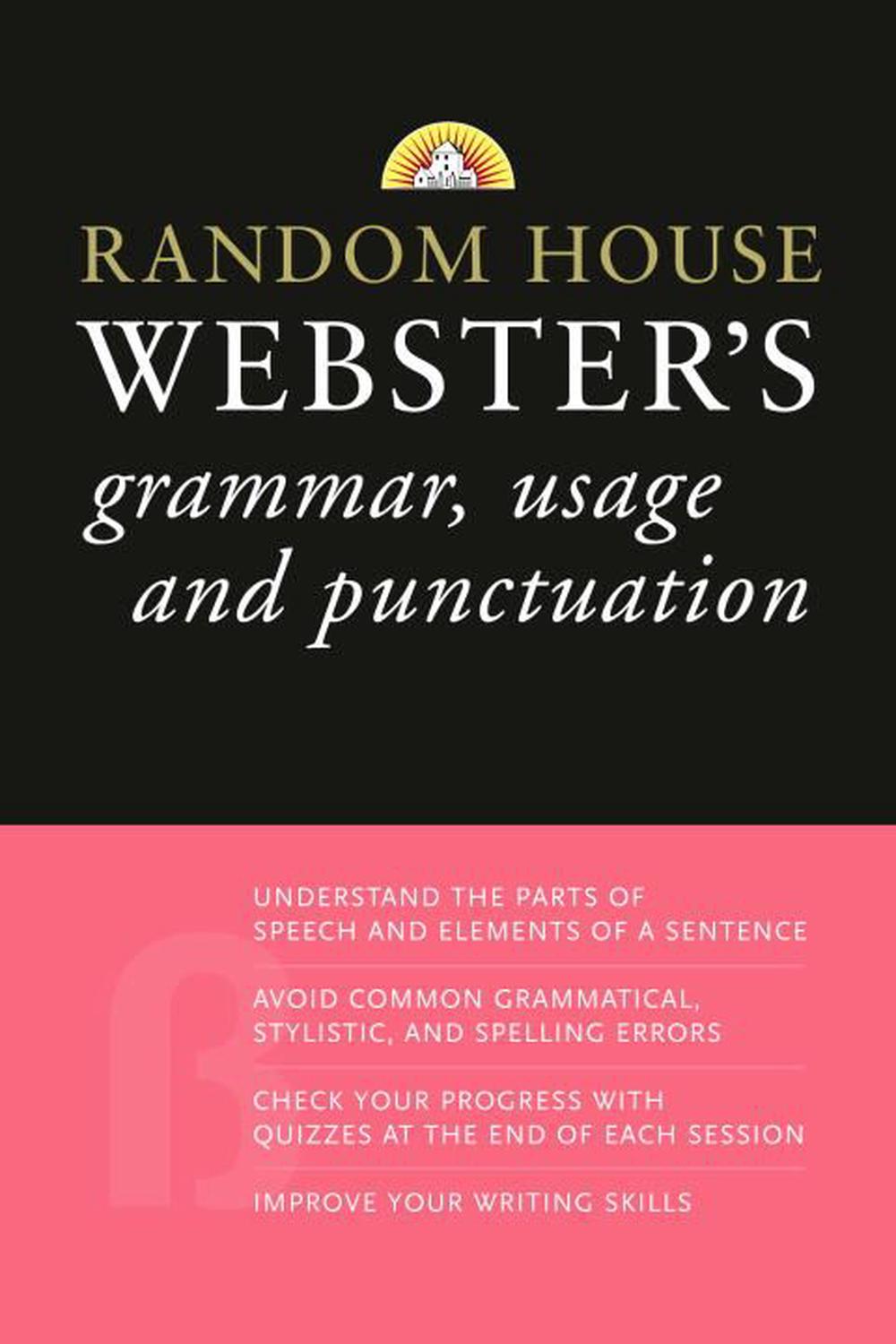 Random House Webster's Grammar, Usage, and Punctuation by Random House, Paperback, 9780375722769