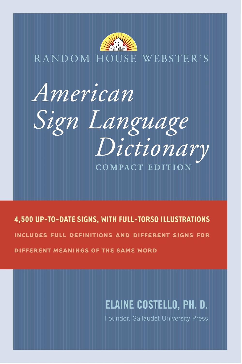 Random House Webster's Compact American Sign Language Dictionary, 9780375722776