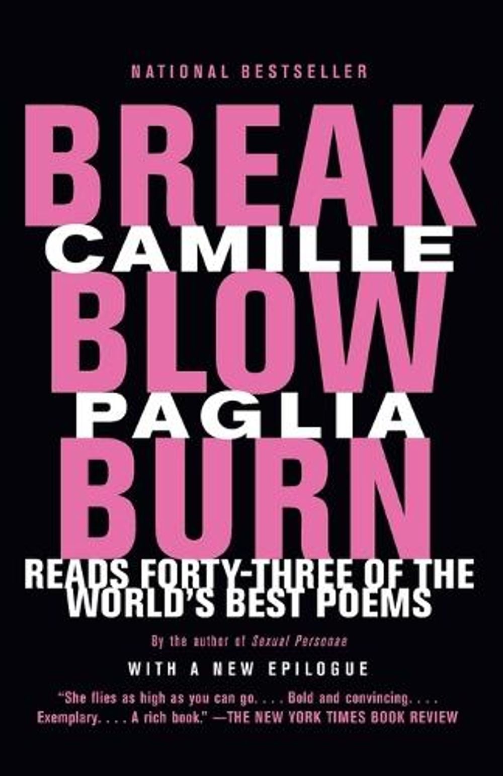 Break, Blow, Burn by Camille Paglia - ISBN: 9780375725395