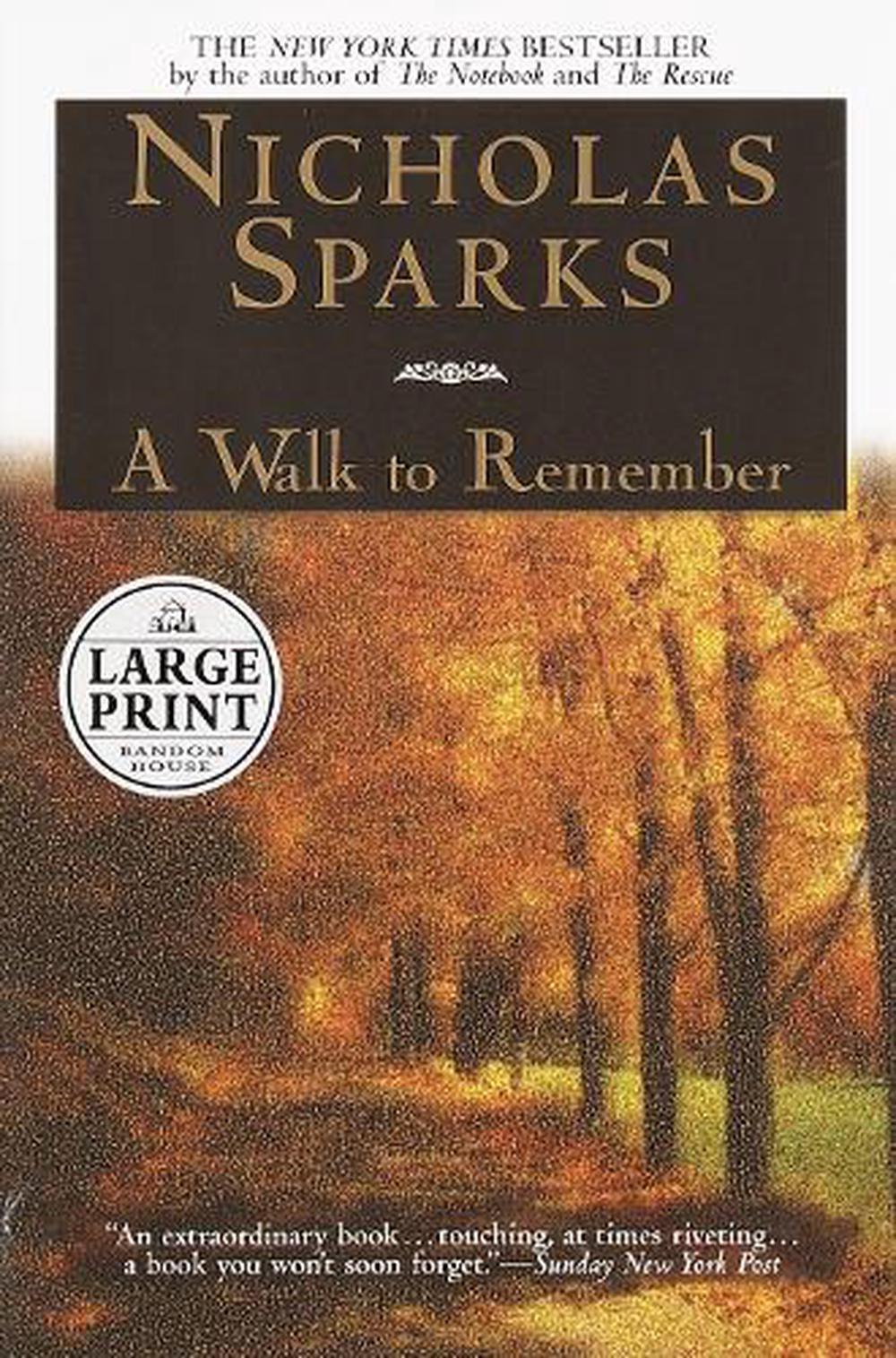 A Walk to Remember by Nicholas Sparks - ISBN: 9780375728006