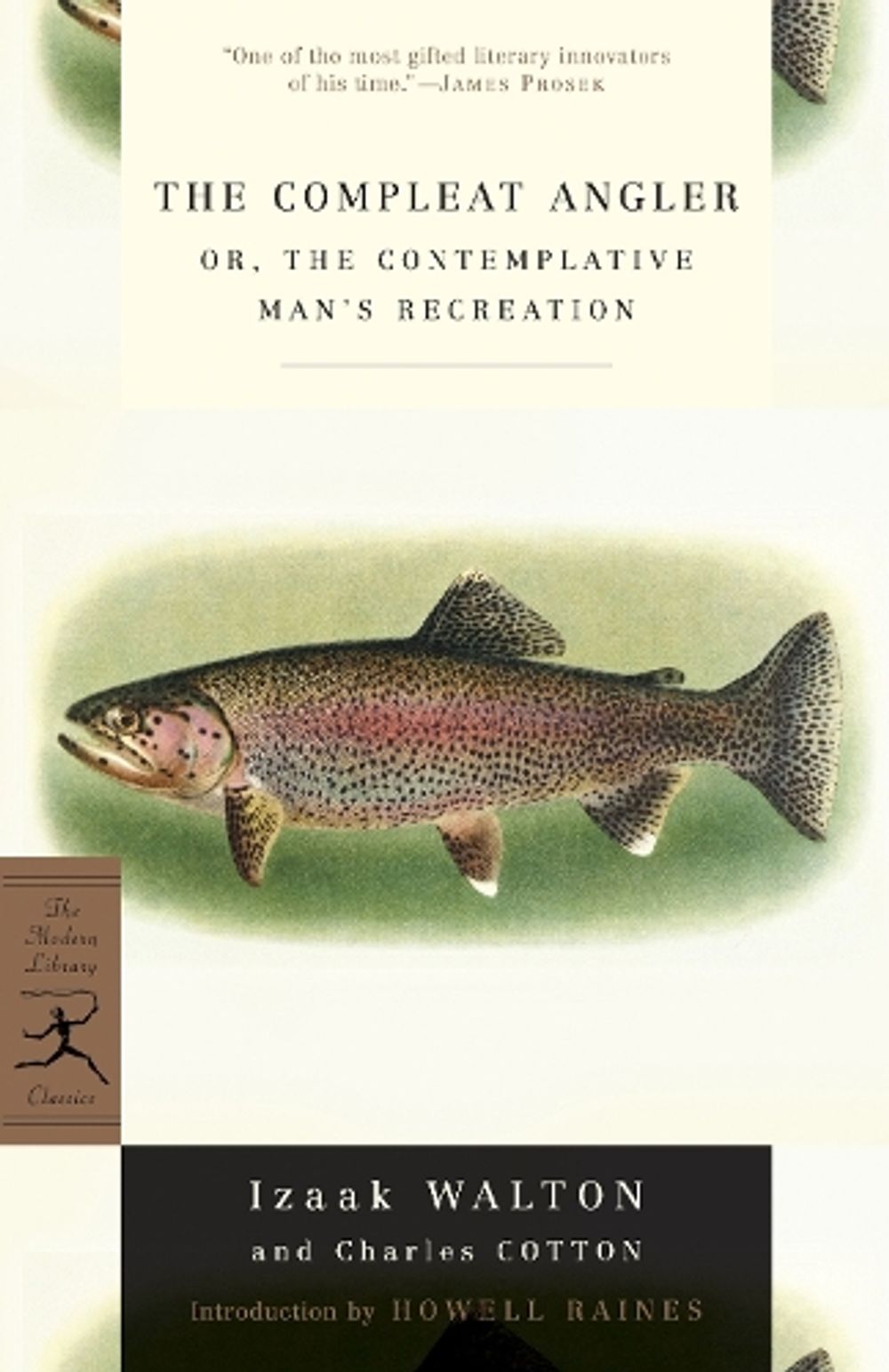 The Compleat Angler by Izaak Walton - ISBN: 9780375751486
