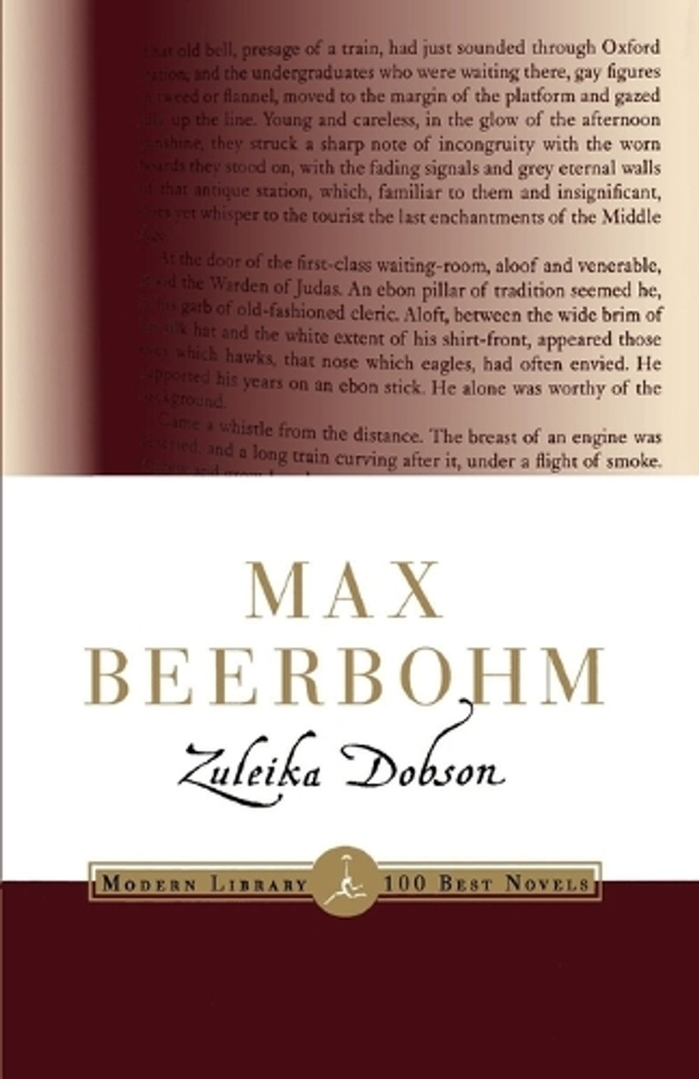 Zuleika Dobson by Max Beerbohm - ISBN: 9780375752483