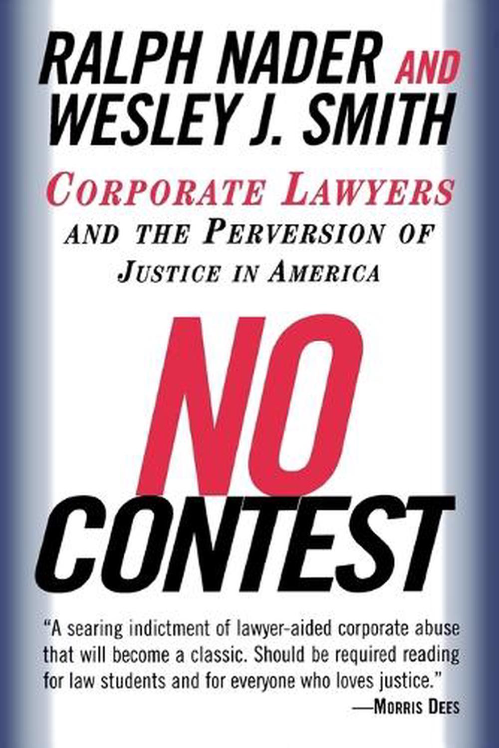 No Contest by Ralph Nader - ISBN: 9780375752582
