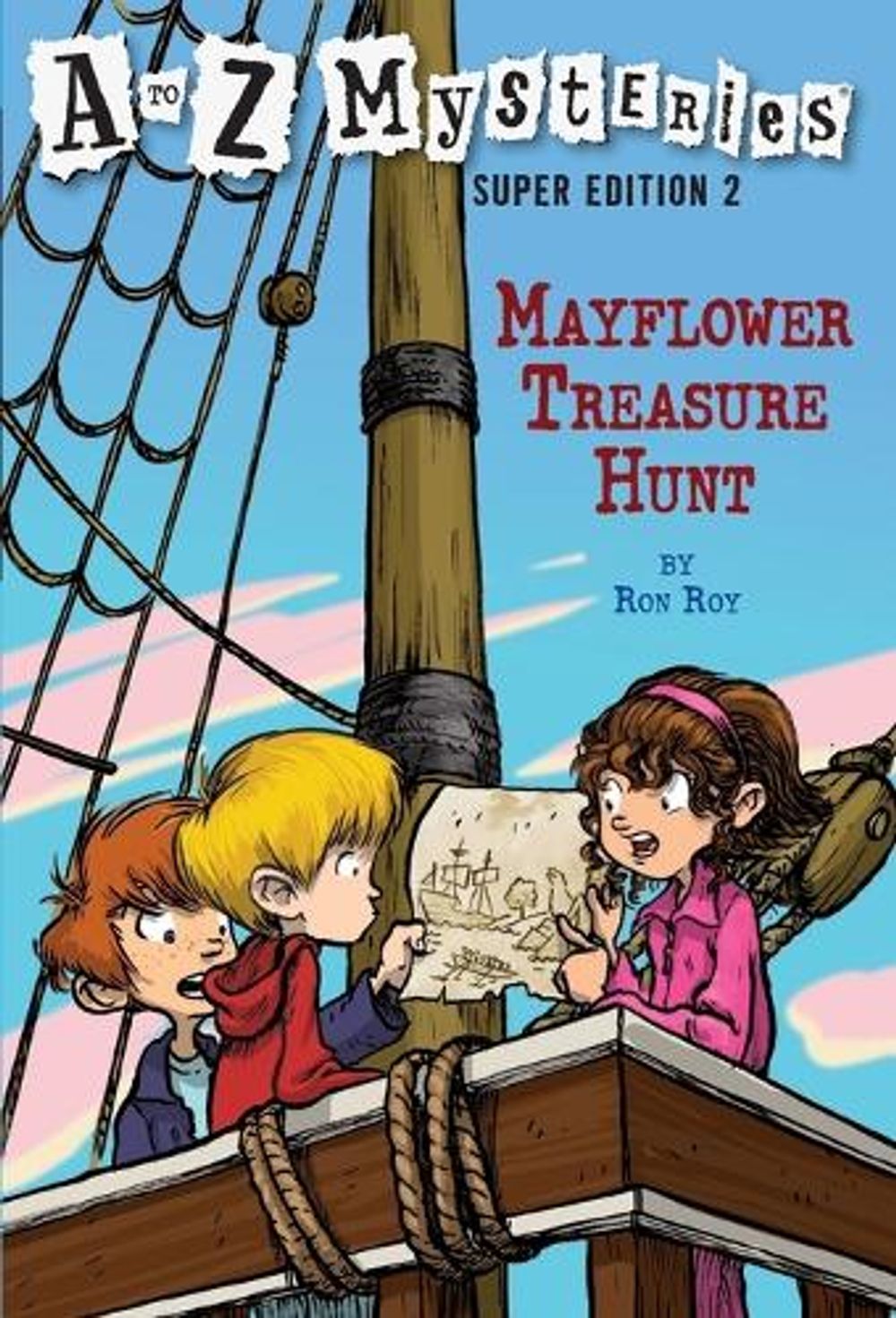 A to Z Mysteries Super Edition 2: Mayflower Treasure Hunt by Ron Roy - ISBN: 9780375839375