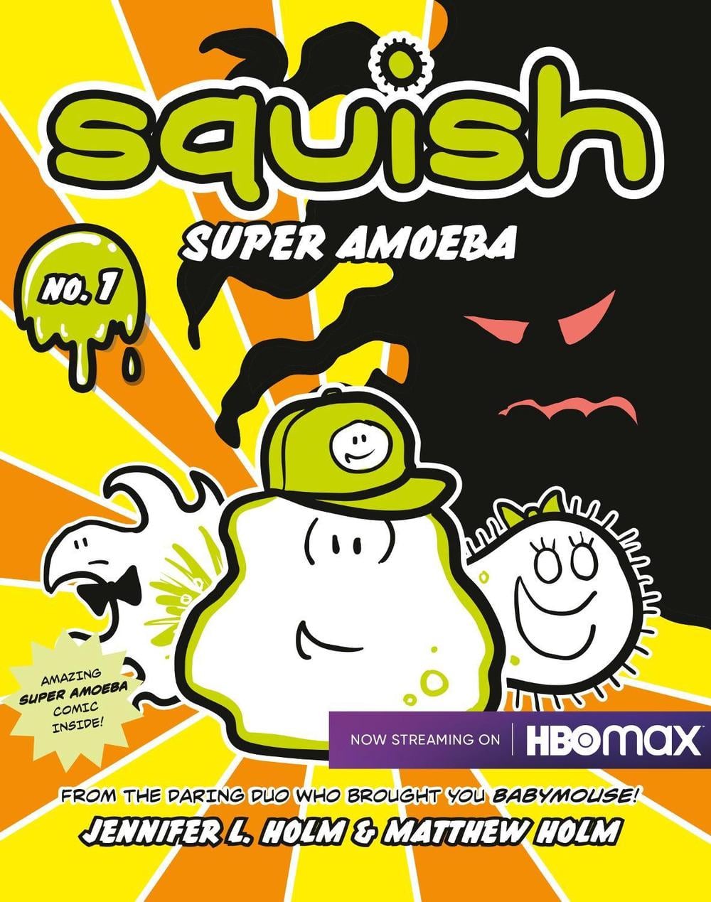 Squish #1: Super Amoeba by Jennifer L. Holm - ISBN: 9780375843891
