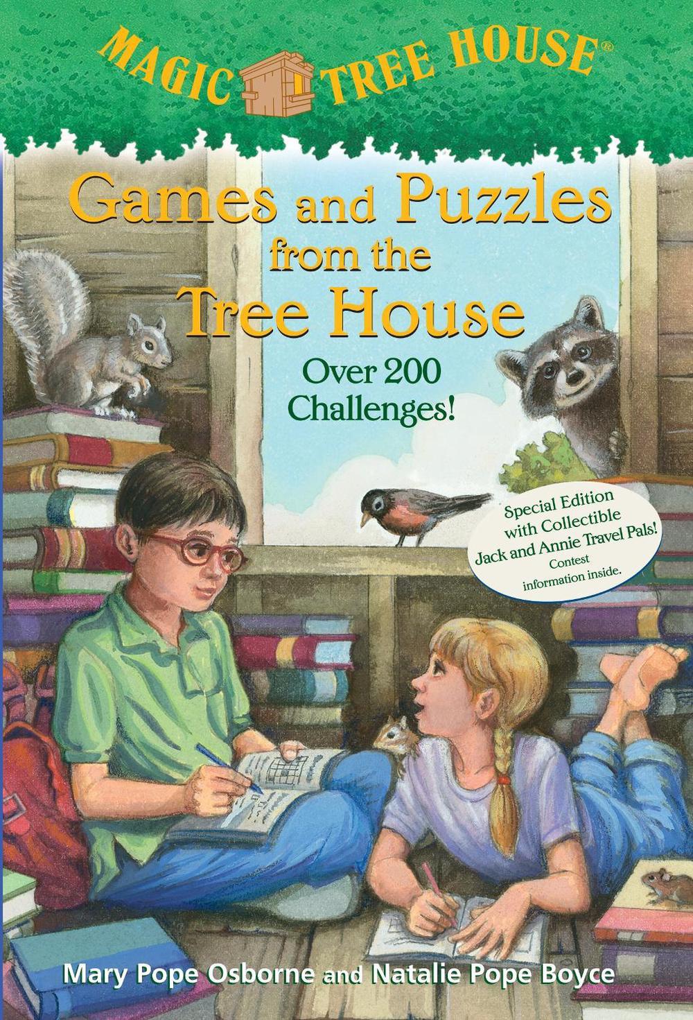 Games and Puzzles from the Tree House by Mary Pope Osborne - ISBN: 9780375862168