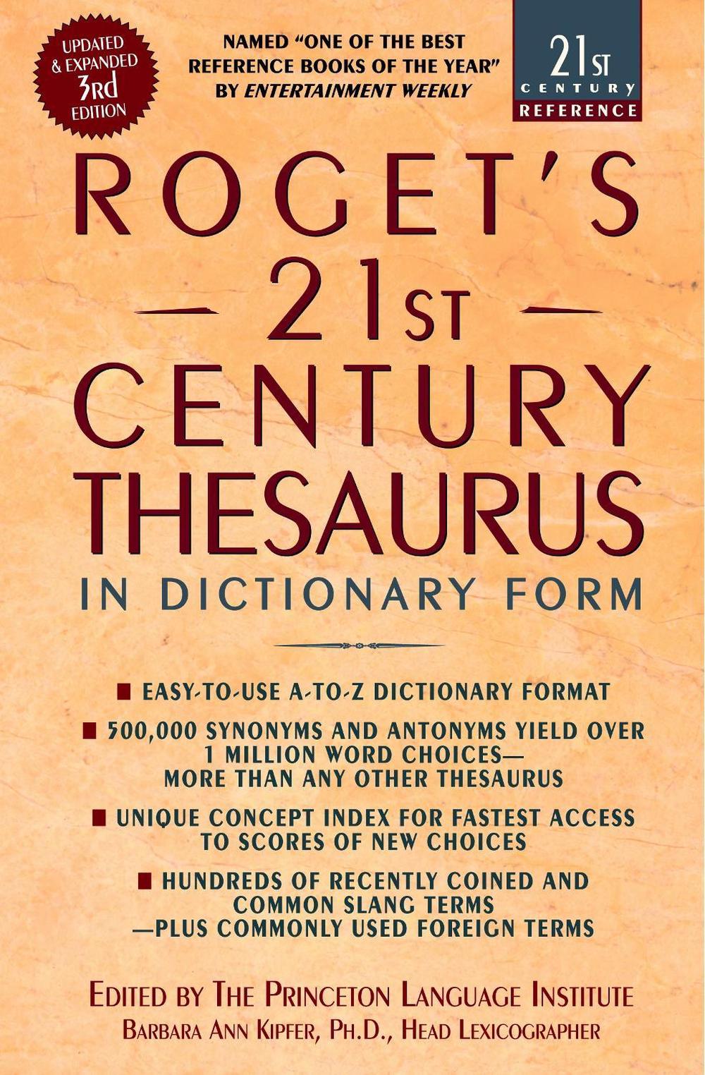 Roget's 21st Century Thesaurus by Barbara Ann Kipfer - ISBN: 9780385338950