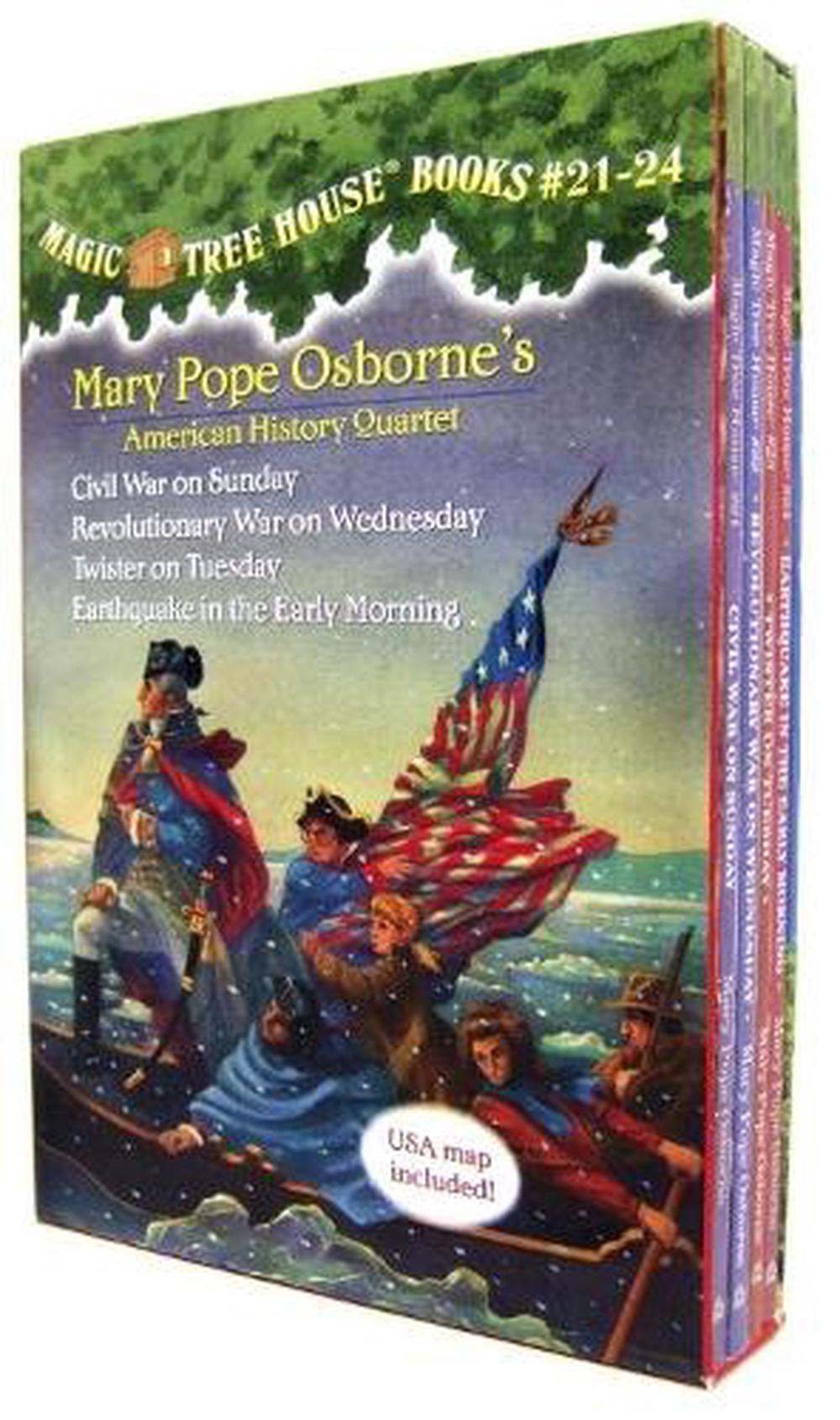Magic Tree House Books 21-24 Boxed Set by Mary Pope Osborne - ISBN: 9780385389570