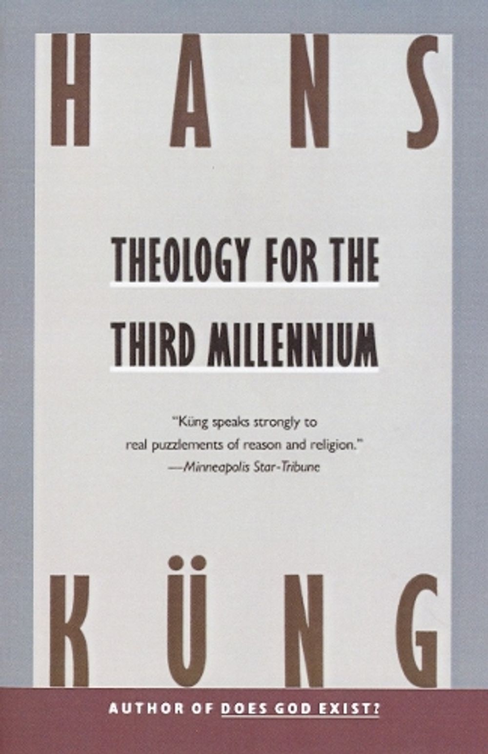 Theology for the Third Millennium by Hans Kung - ISBN: 9780385411257
