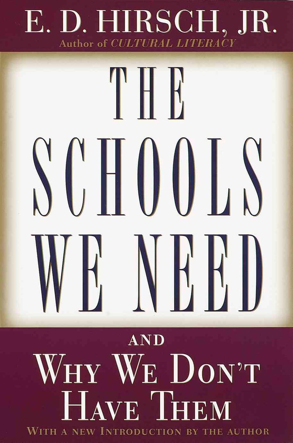 The Schools We Need, 9780385495240
