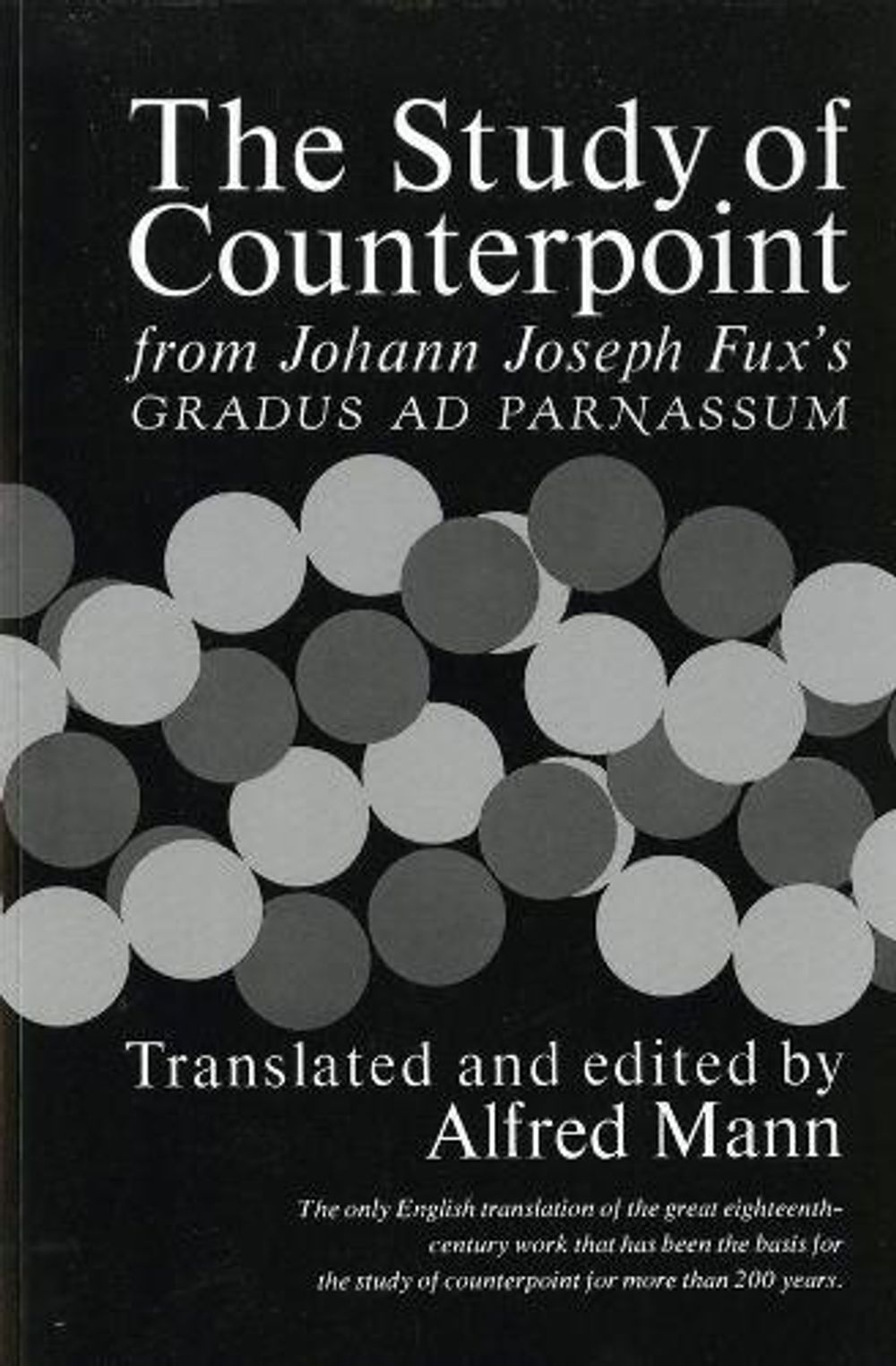 The Study of Counterpoint, 1st Edition by Johann Joseph Fux - ISBN: 9780393002775