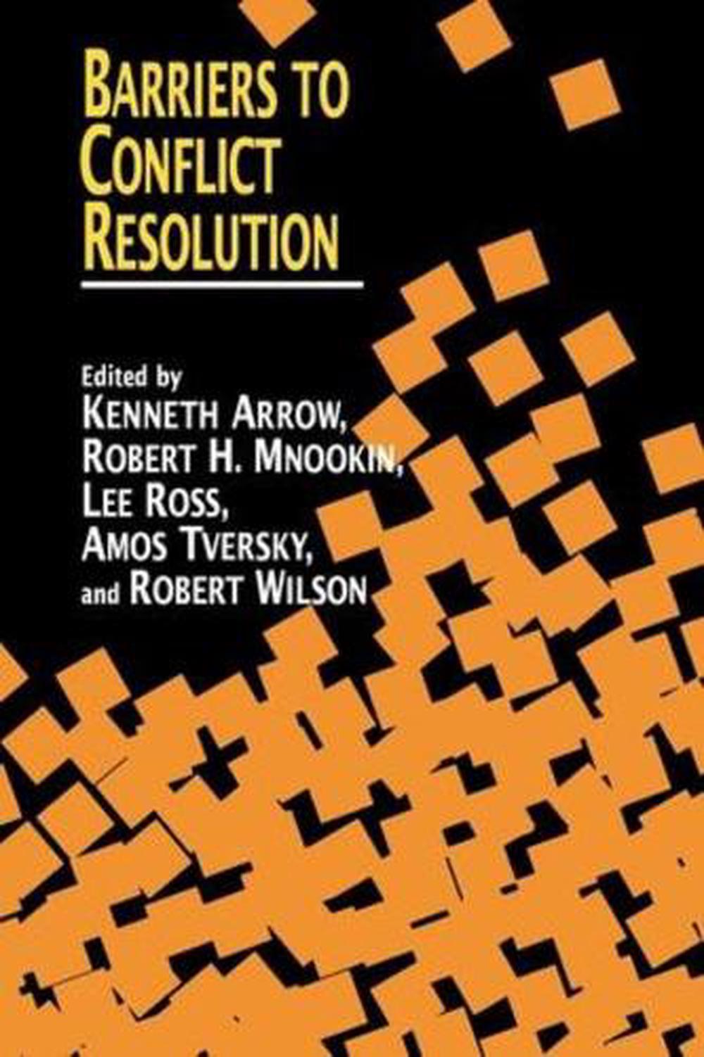 Barriers to Conflict Resolution, 9780393331769