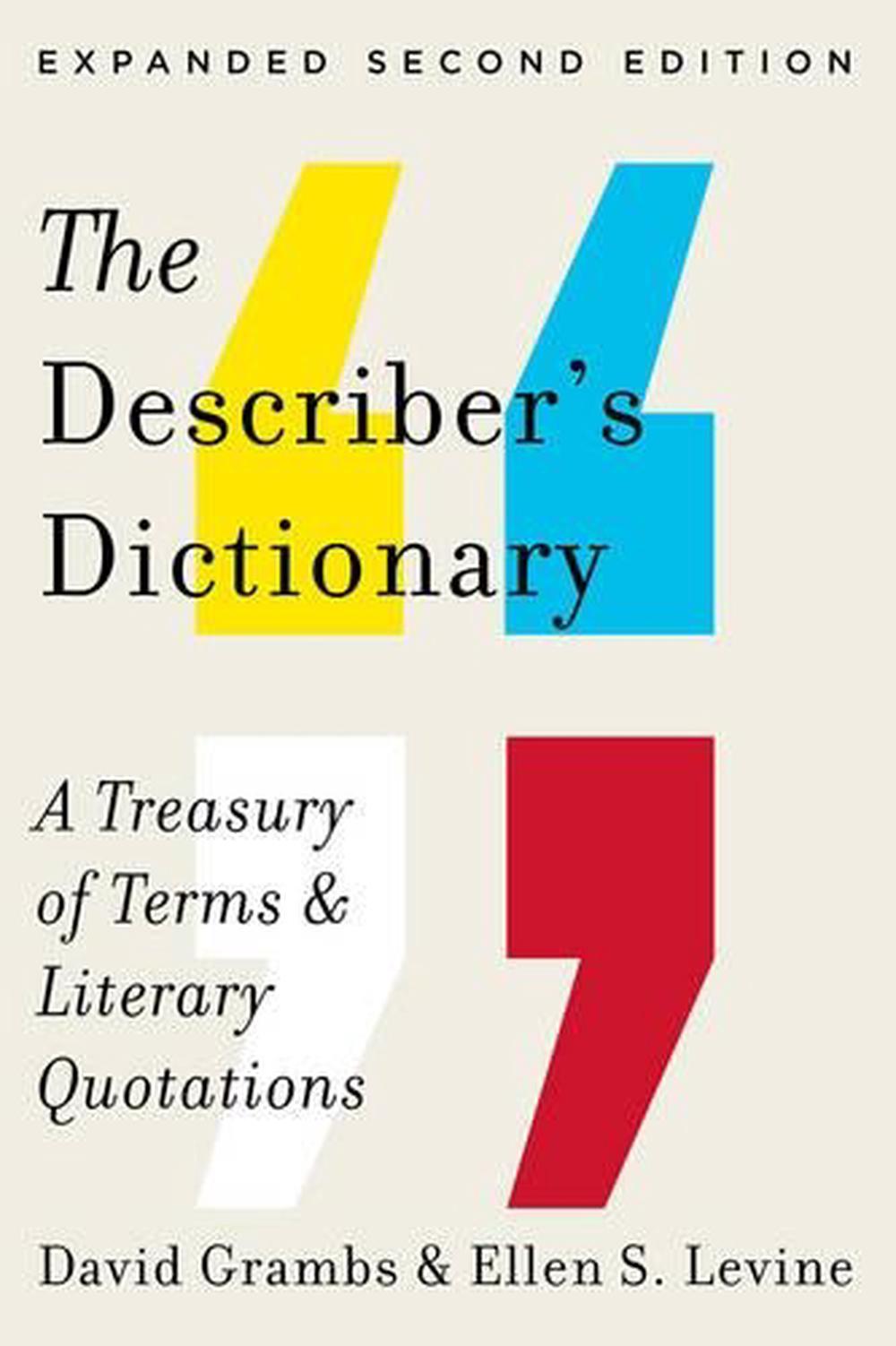 Describer's Dictionary, 9780393346169