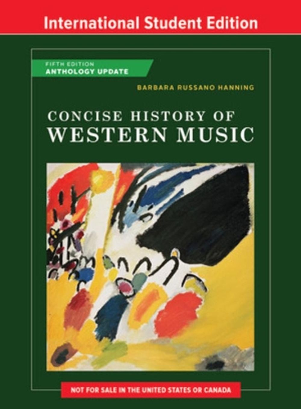 Concise History of Western Music, 5th Edition by Barbara Russano 