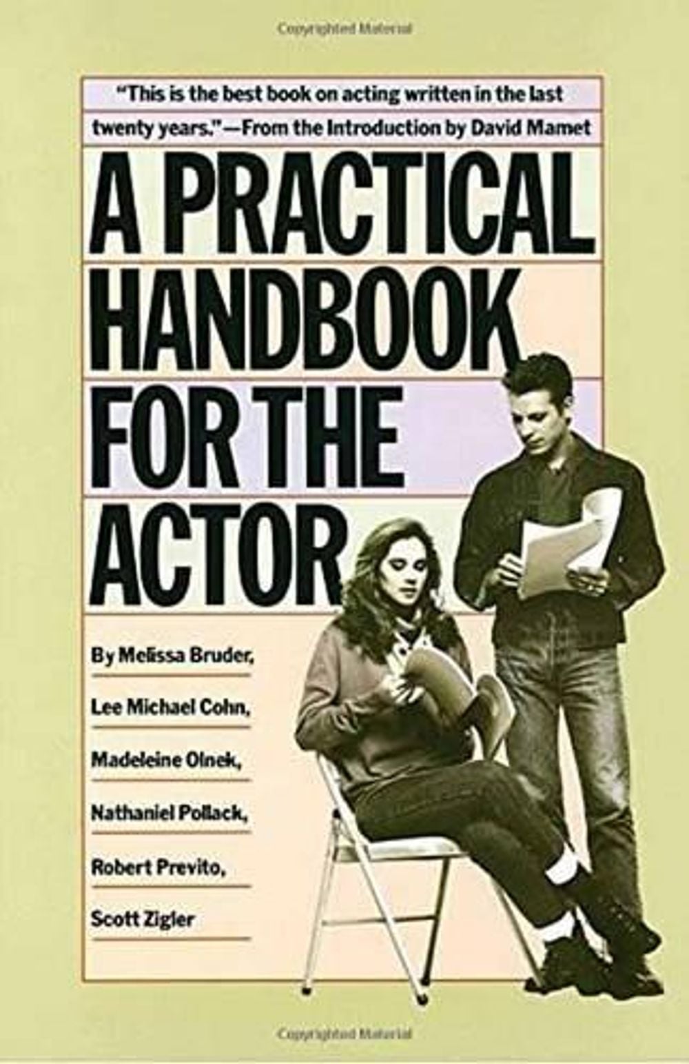 A Practical Handbook for the Actor by Melissa Bruder - ISBN: 9780394744124