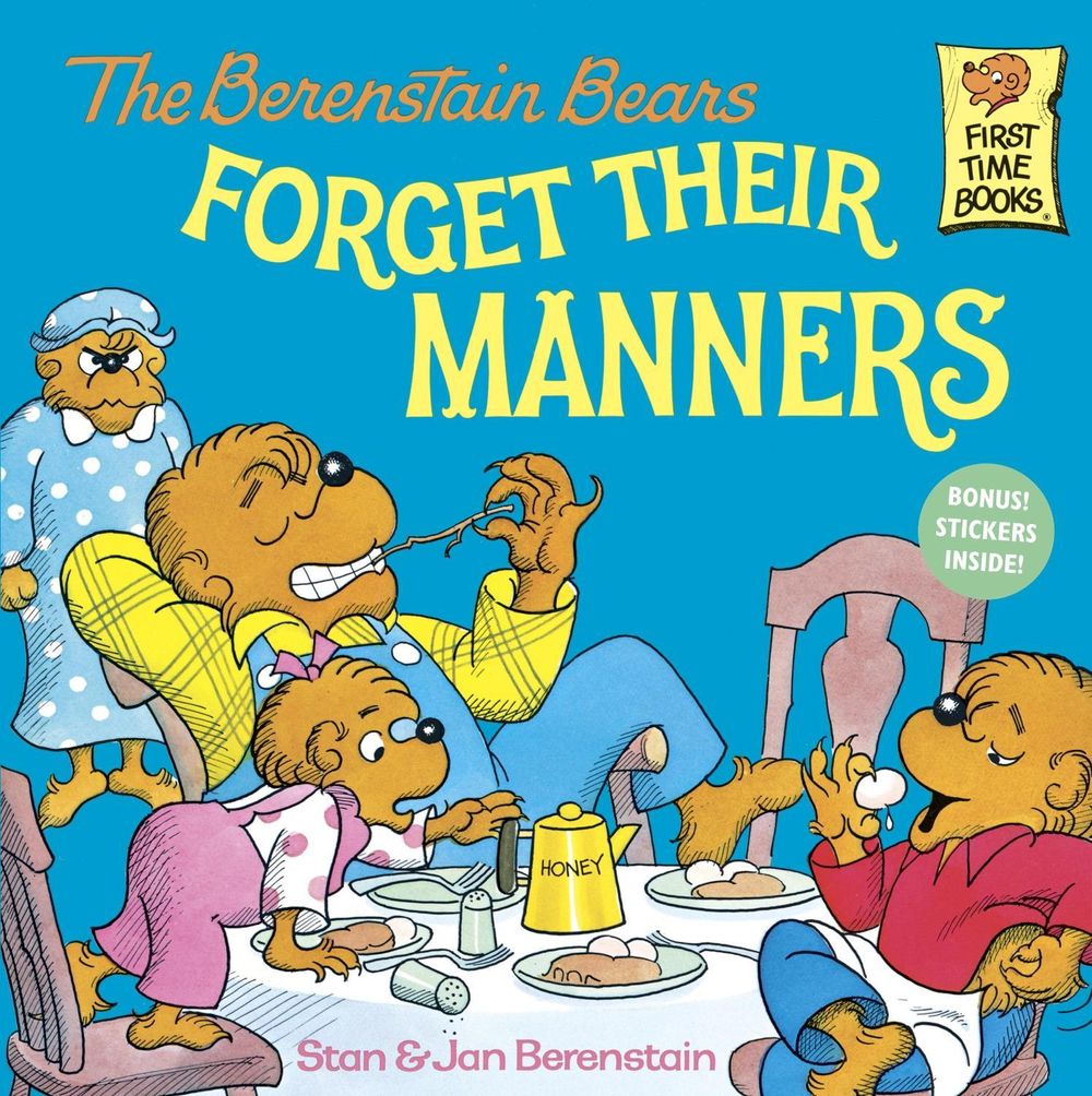 The Berenstain Bears Forget Their Manners by Stan Berenstain - ISBN: 9780394873336