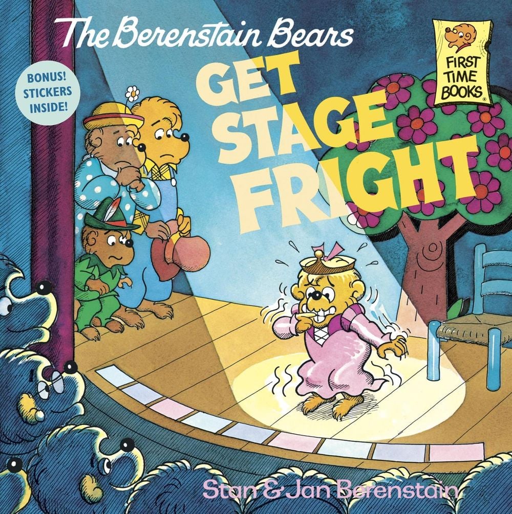 The Berenstain Bears Get Stage Fright by Stan Berenstain - ISBN: 9780394873374