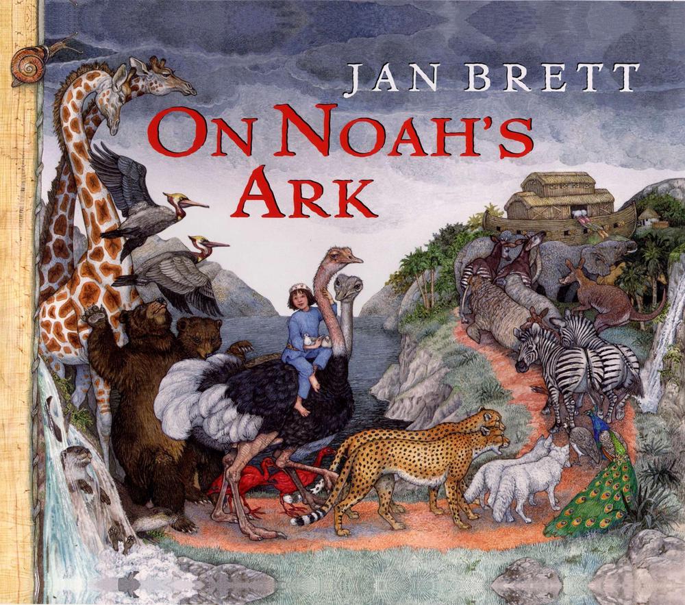 On Noah's Ark by Jan Brett - ISBN: 9780399240287