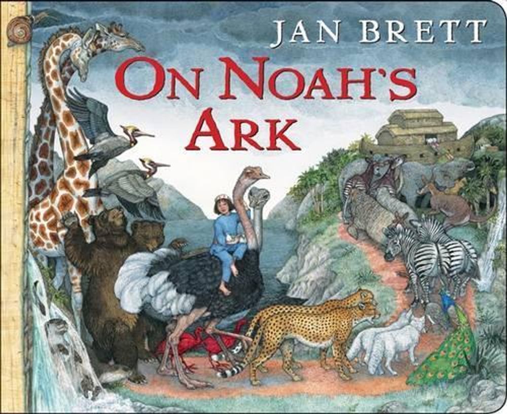 On Noah's Ark by Jan Brett - ISBN: 9780399252204